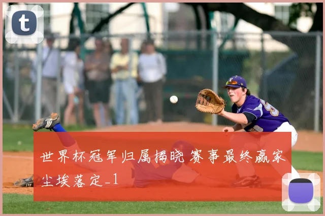 世界杯冠军归属揭晓 赛事最终赢家尘埃落定_1
