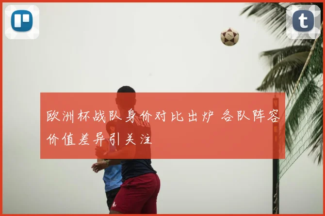 欧洲杯战队身价对比出炉 各队阵容价值差异引关注
